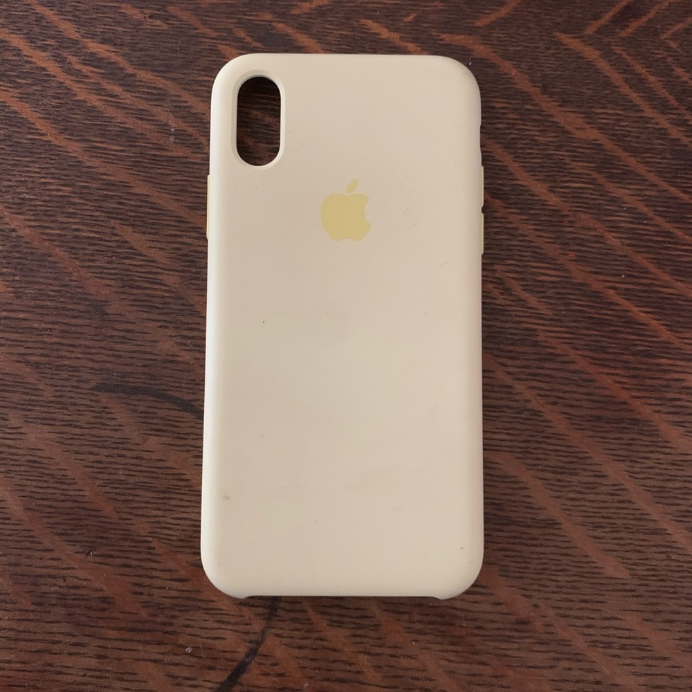iPhone X/XS yellow Apple case